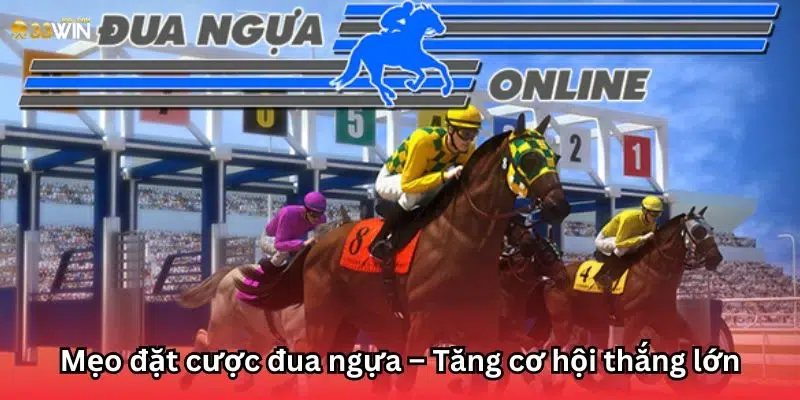 Mẹo đặt cược đua ngựa – Tăng cơ hội thắng lớn